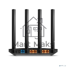 Роутер беспроводной TP-Link Archer A6 AC1350 10/100/1000BASE-TX черный