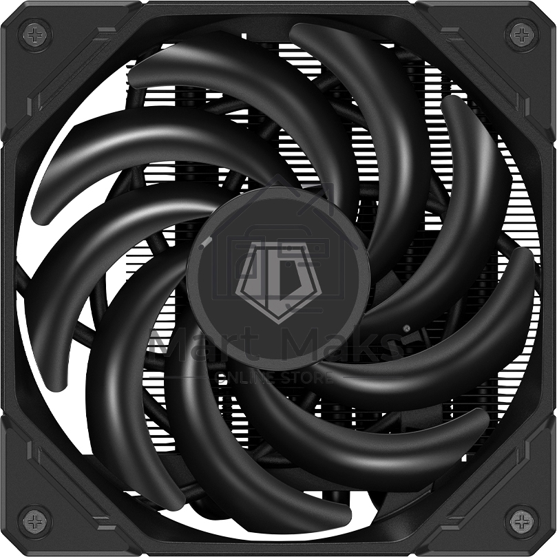 Кулер для процессора ID-COOLING IS-50X-V3 черный 120мм алюминий+медь 2000rpm 31.2db 4-pin 130W 56мм