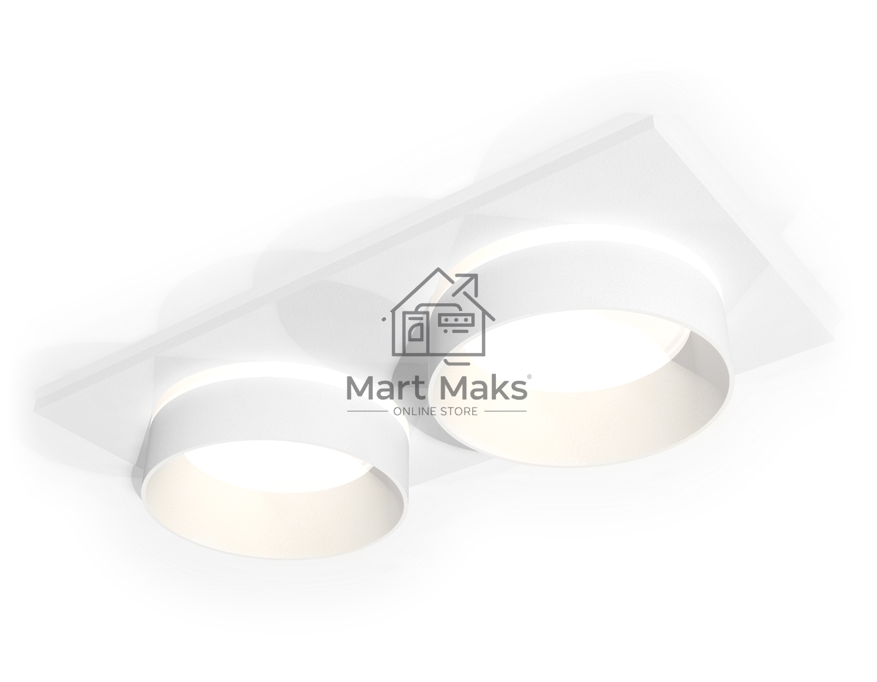 Комплект встраиваемого светильника Ambrella light XC6525061 SWH/FR белый песок/белый матовый MR16 GU5.3 (C6525, N6228)