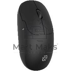 Мышь беспроводная Oklick 202MW черный, 1000 dpi, радиоканал, USB, кнопки - 3