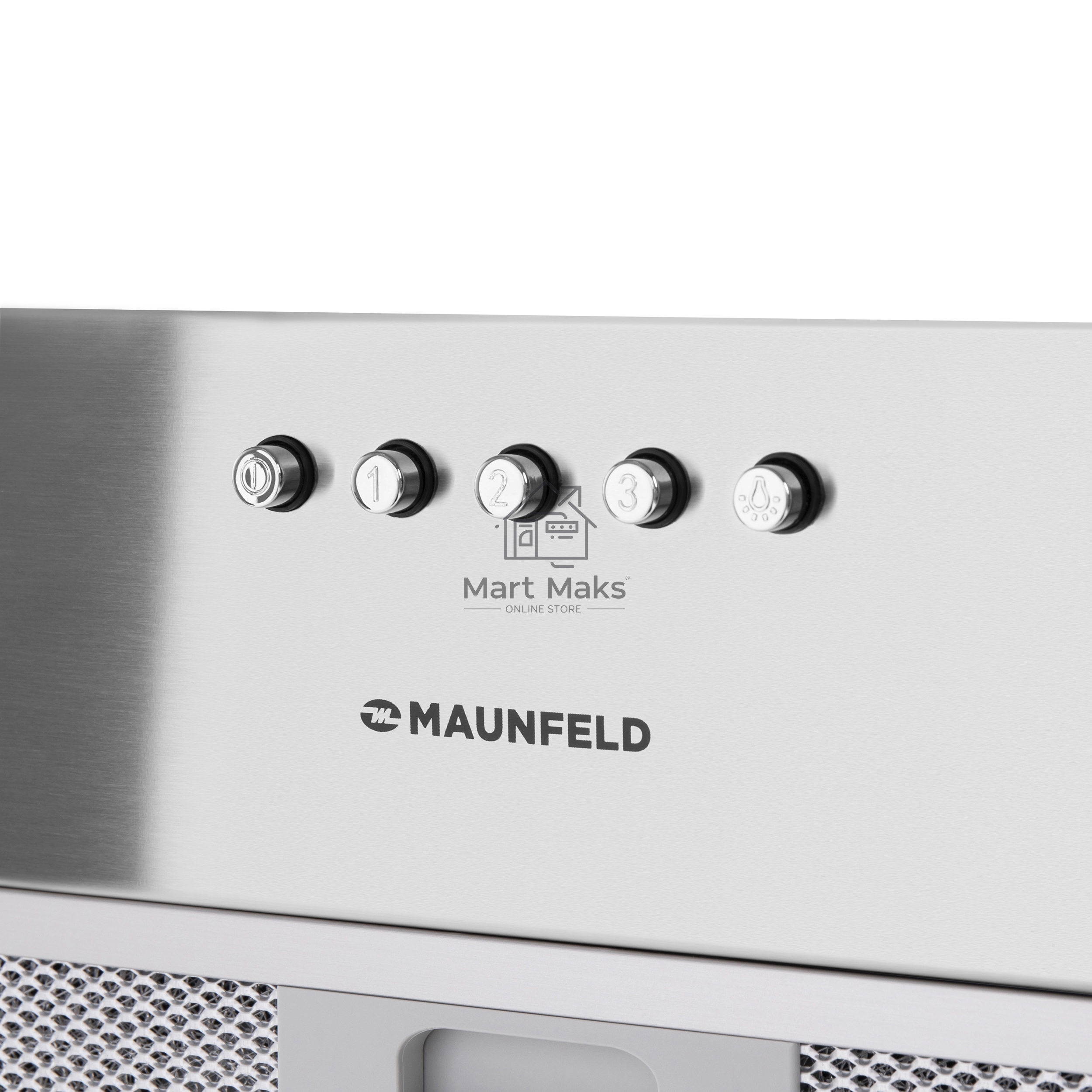 Вытяжка встраиваемая Maunfeld Crosby Power 60 нержавеющая сталь, 60 см, 1050 куб. м/ч, 52 дБ