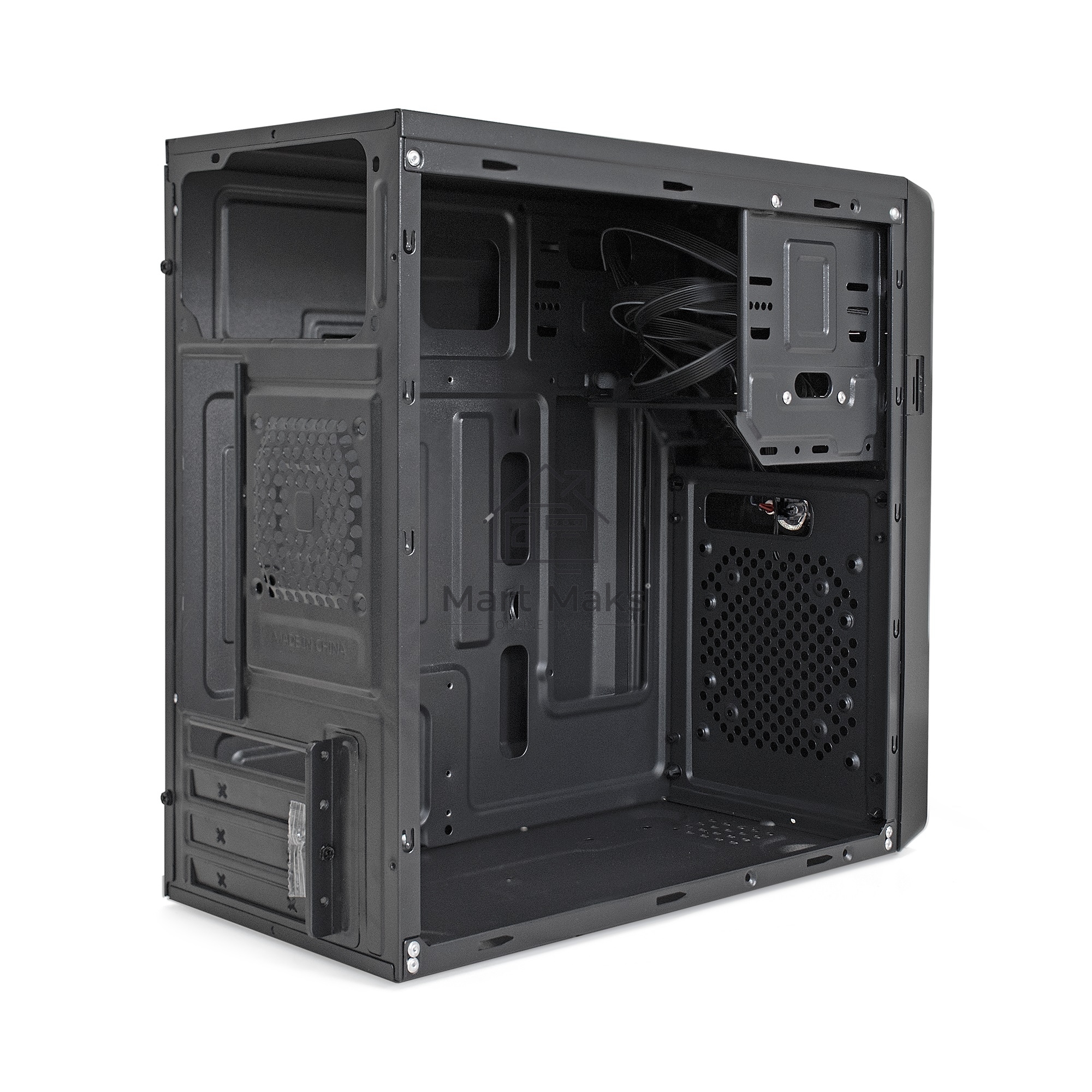 Компьютерный корпус Minitower ExeGate EX286438RUS BA-309U2-350W-8 (mATX, БП AA350 с вент. 8см, 1*USB+2*USB3.0, HD аудио, черный)