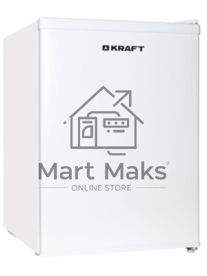 Холодильник Kraft BC(W)-75 белый двухкамерный 66/6л морозилка сверху