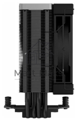 Кулер для процессора DEEPCOOL AK400 ZERO DARK черный, 120 мм, алюминий/медь, 1850 об/мин, 29 дБ, 4 pin, 220 Вт, 155 мм