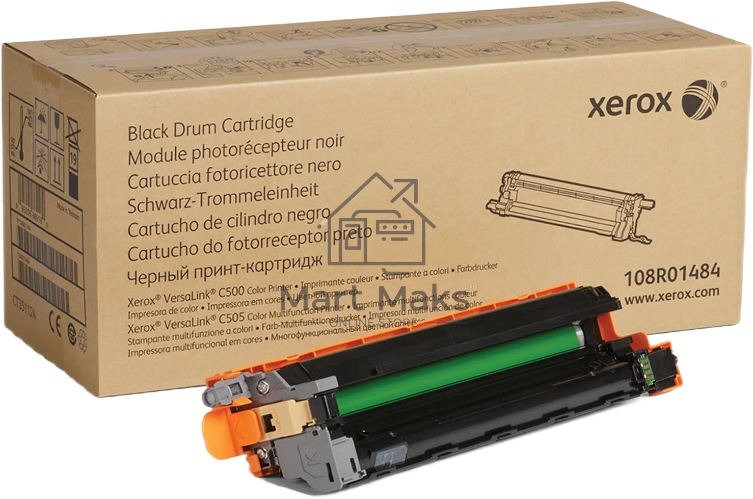 Барабан XEROX 108R01484 черный,black (40000 стр) для XEROXVersaLink C500/C505 (Channels)