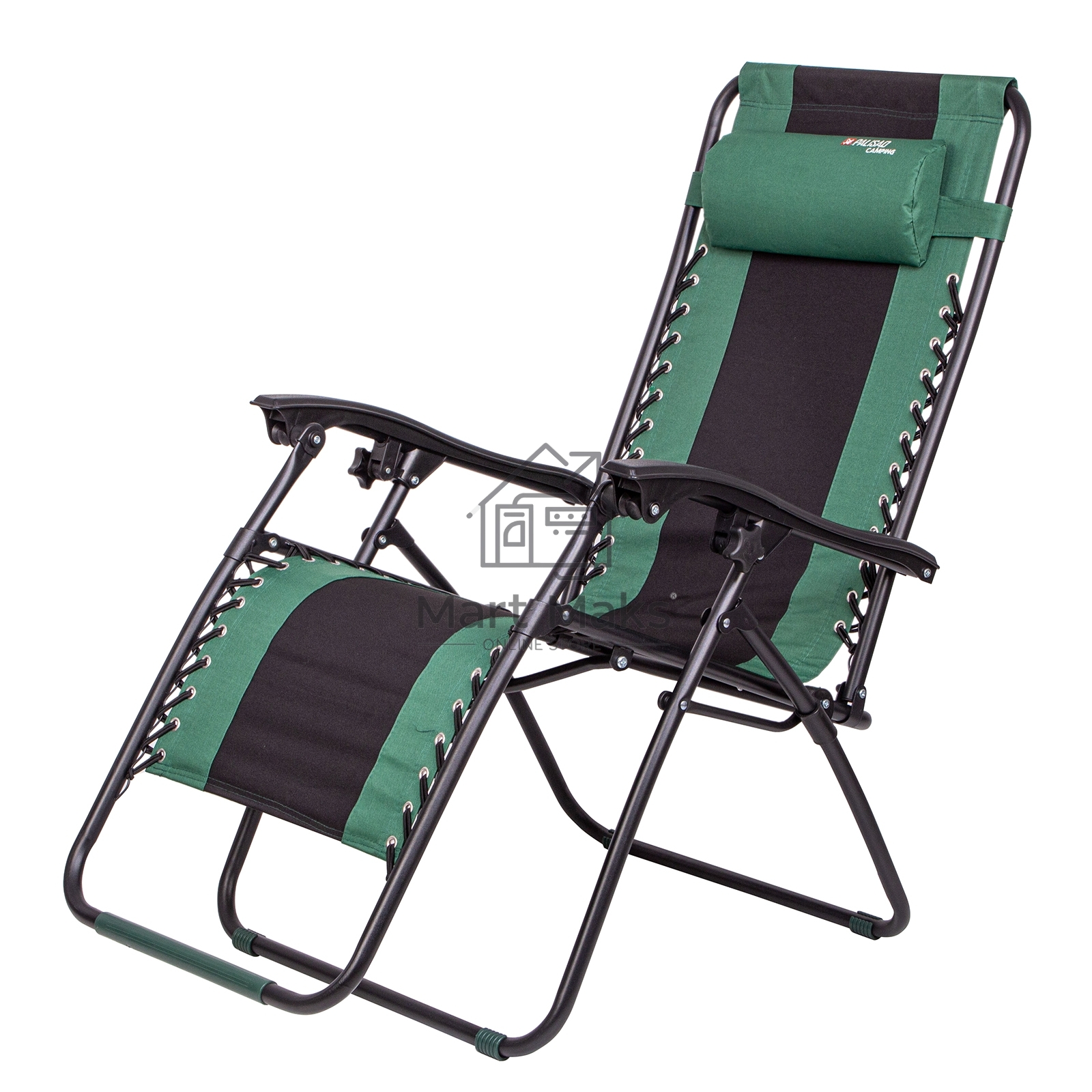 Кресло-шезлонг складное, многопозиционное 160х63,5х109 cм, Camping Palisad