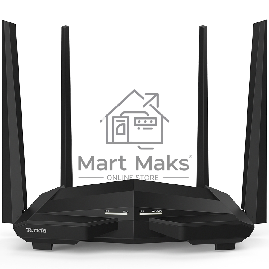 Маршрутизатор/роутер Wi-Fi TENDA 1200MBPS 1000M 3P AC10