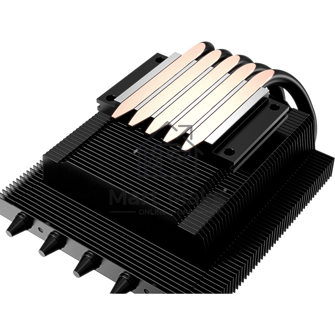 Кулер для процессора ID-COOLING IS-50X-V3 черный 120мм алюминий+медь 2000rpm 31.2db 4-pin 130W 56мм
