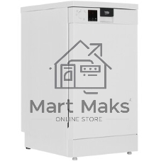 Посудомоечная машина Beko DVS050R01W, белый, 44.8 см, 10 компл., сушка конденсационная, 49 дБ, класс A