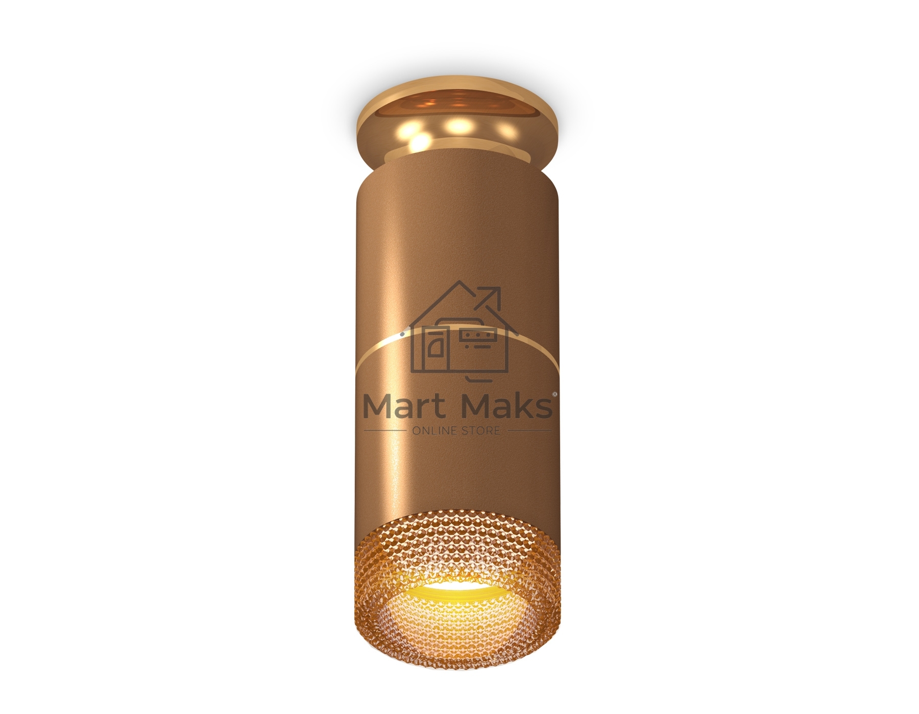 Светильник Ambrella Light XS6304191 SCF/PYG/CF кофе песок/золото желтое полированное/кофе MR16 GU5.3