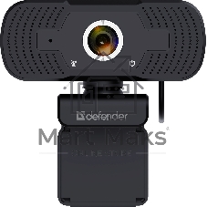 Веб-камера Defender G-lens 2591 2560x1440, 30 кадр/с, USB, микрофон, крепление на мониторе