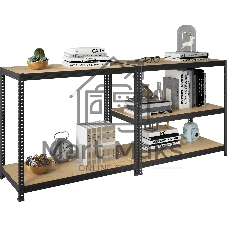 Стеллаж Практик SBL 200KD/75x35/5 пол.:5 разборная 2000x750x350мм серый (S24499391109)