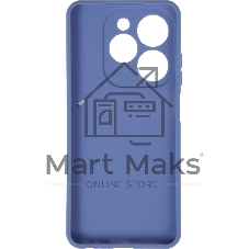 Чехол (клип-кейс) BoraSCO для Infinix Hot 40i/Smart 8/8 Plus/8 Pro Silicone Case лавандовый