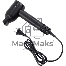 Фен Polaris PHD-1110 черный, 1600 Вт, ионизация