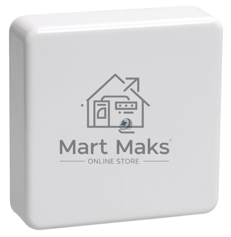 Коробка КМ41212-01 распаячная Iek UKO10-075-075-020-K01 для о/п 75х75х20 мм белая (6 клемм 6мм2)