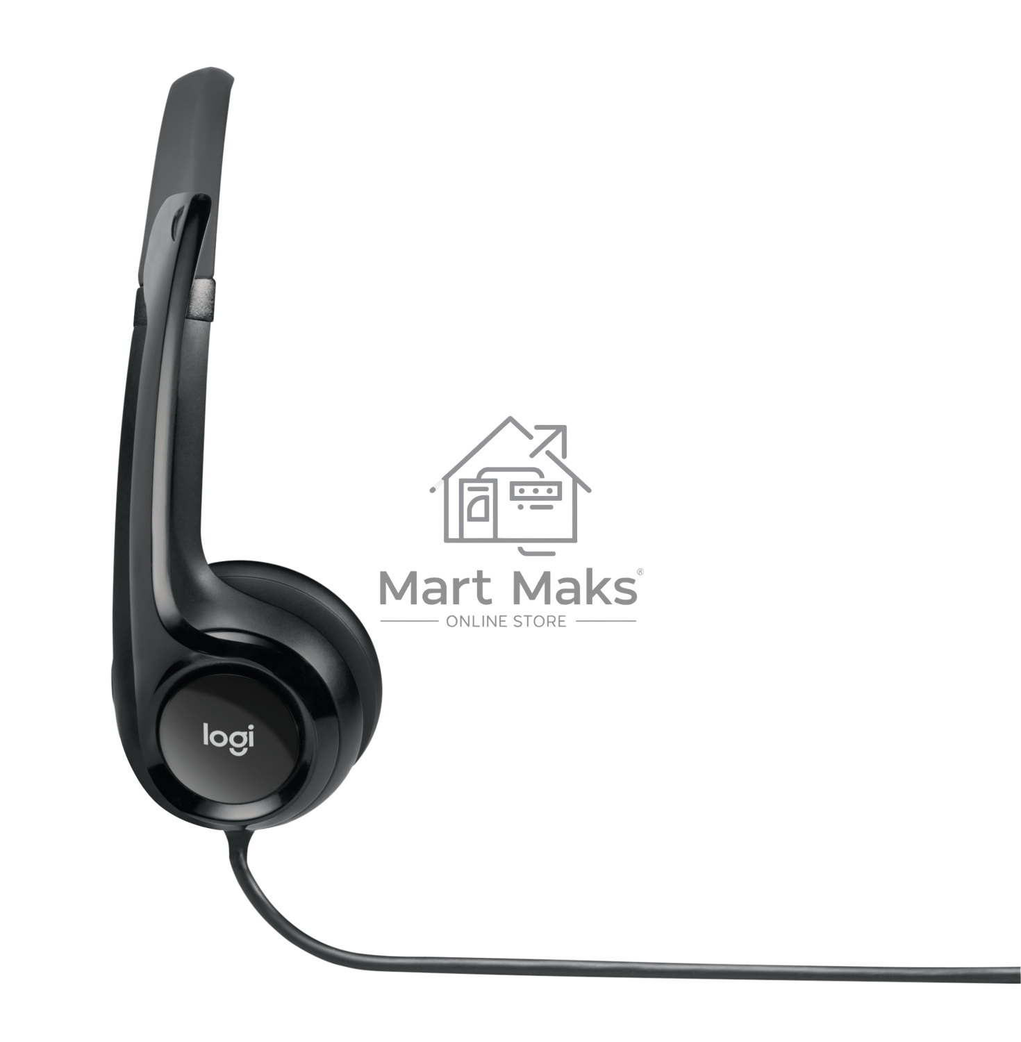 Гарнитура Logitech Headset Logitech H390 USB черный