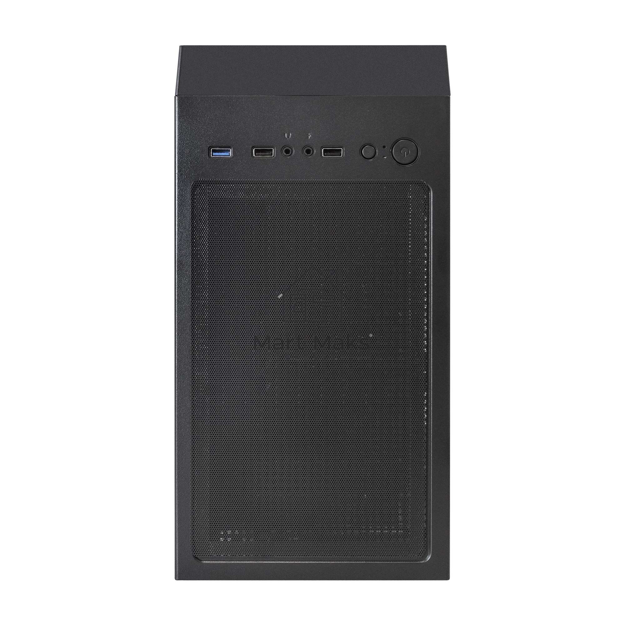 Компьютерный корпус Miditower ExeGate EVO-8243-NPX700 (ATX, БП 700NPX с вент 12 см, 2*USB+1*USB3.0, черный, 3 вент. с RGB подсветкой, боковая панель - закаленное стекло)