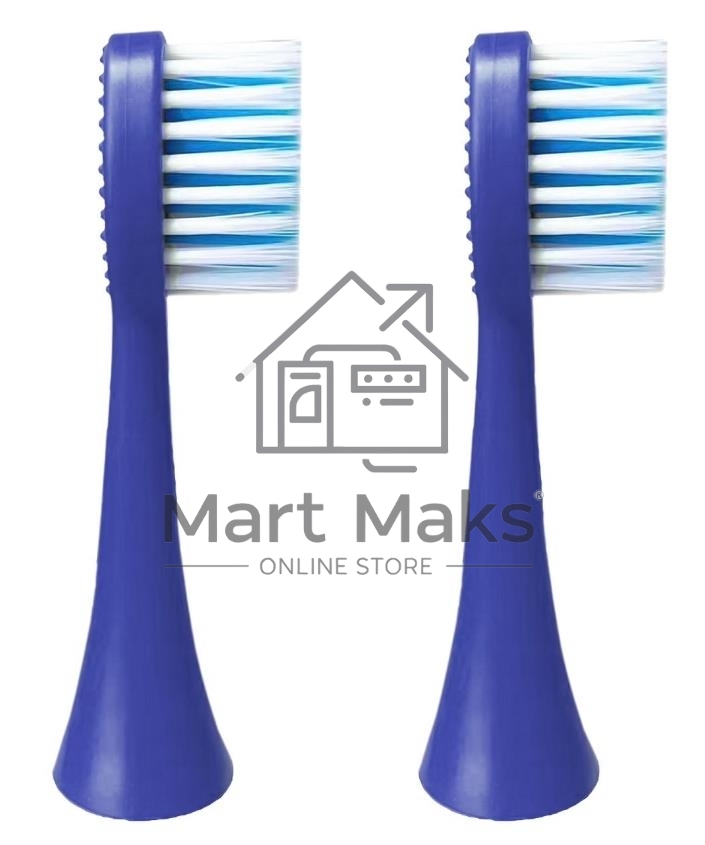 Насадка для зубной щетки GEOZON 2 PCS BLUE G-HLB03BLU