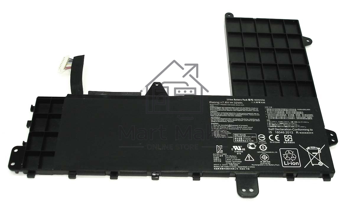 Аккумуляторная батарея для ноутбука Asus E502M 7.6V 32Wh Orig