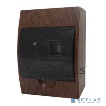 Щит ЩРН-П-6 IP41 темное дерево PROxima EKF pb40-n-6-dark