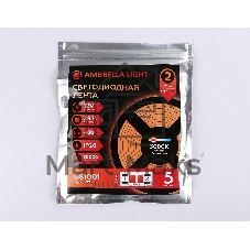 Светодиодная лента GS1001 2835 60Led/ 4.8W m/ 12V IP20 3000K/ 5000*8*1.2mm (2 конт.)