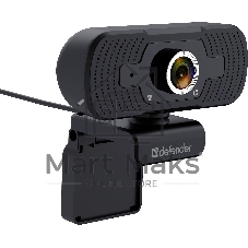Веб-камера Defender G-lens 2591 2560x1440, 30 кадр/с, USB, микрофон, крепление на мониторе