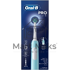 Зубная щетка электрическая Oral-B Pro 1 80870244 голубой