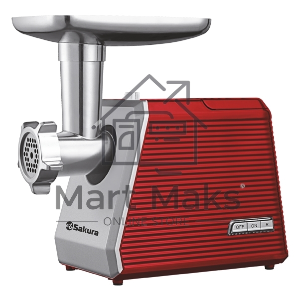 Мясорубка Sakura SA-6424R 2000Вт реверс + компл нас