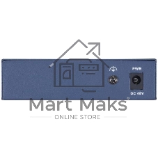 Коммутатор Hikvision DS-3E0505P-E, 4×1 Гбит/с PoE+ + 1×1 Гбит/с, неуправляемый