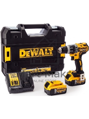 Дрель DEWALT DCD796P2-QW, 460 Вт, сетевая, ударная