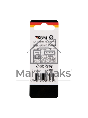 Бита для шуруповерта KRANZ Torx T30х50 мм (2 шт./уп.)
