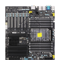 Материнская платая SuperMicro MB Single Socket LGA-4189 (Socket P+) supported/Up to 4TB 3DS ECC RDIMM/4 PCI-E 4.0 x16/3 PCI-E 4.0 x8/Single LAN