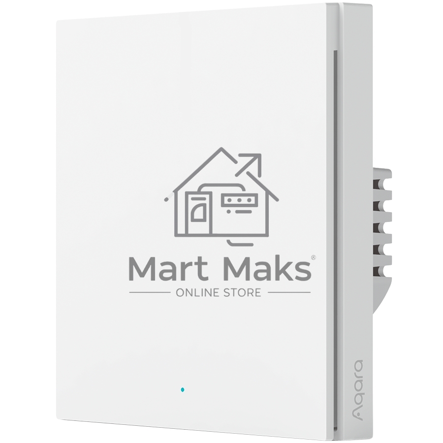 Умный выключатель одноклавишный Aqara Smart Wall Switch H1 (WS-EUK01)