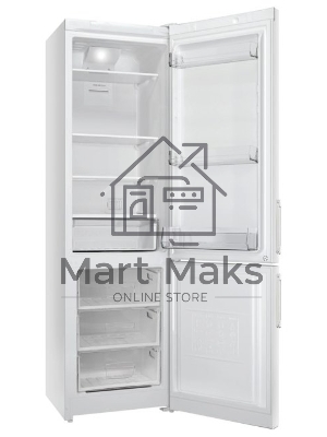 Холодильник Stinol STN 200 D белый двухкамерный 249/75л морозилка снизу, No Frost