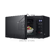 Микроволновая печь LG MS2032GAS черный 20 л, 700 Вт, переключатели - сенсор