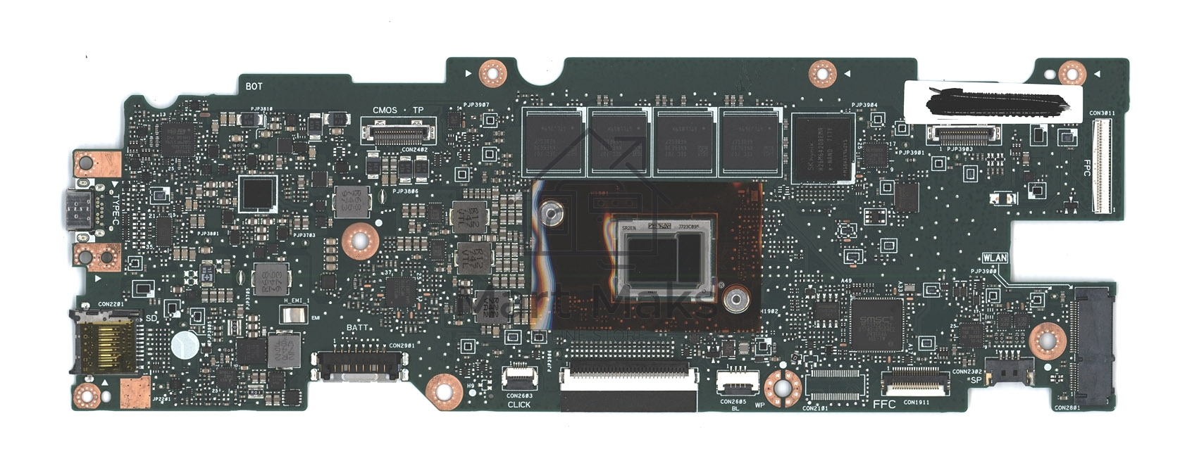 Материнская плата для Asus C302CA 8G/M3-6Y30 донор компонентов