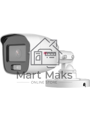 Камера видеонаблюдения аналоговая HiWatch DS-T500L 3.6-3.6мм HD-CVI HD-TVI цв. корп.:белый