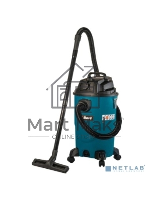 Строительный пылесос Bort BSS-1430-P 1400Вт (уборка: сухая/влажная) синий