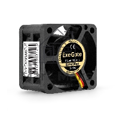 Вентилятор для корпуса ExeGate ExtraSilent ES04020S3P-5 черный, 40 мм, 4800 об/мин, 21 дБ, 3 pin