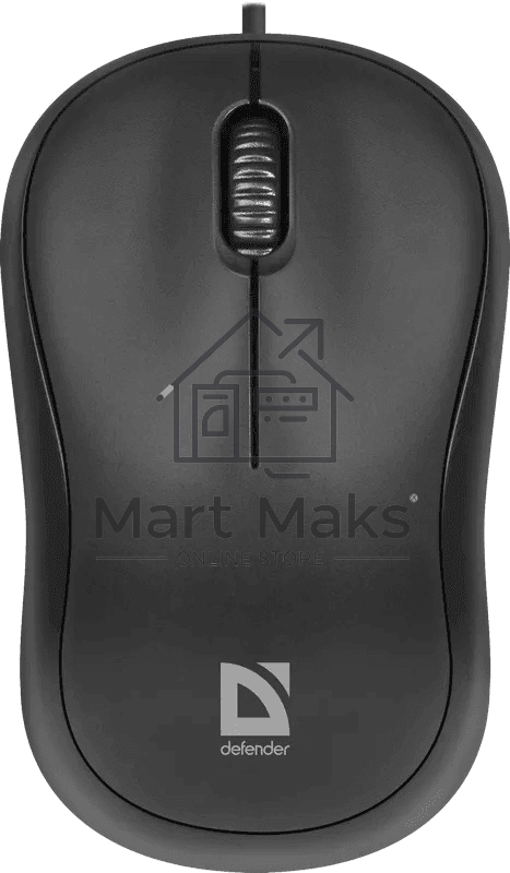 Мышь проводная Defender Patch MS-759 черный, 1000 dpi, USB, кнопки - 3