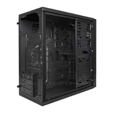 Компьютерный корпус Minitower ExeGate EX272745RUS QA-412U Black, mATX, (XP400, Black, 120мм), 2хUSB+2хUSB 3.0, Audio