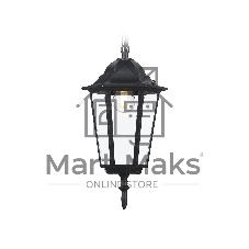 Светильник Ambrella light ST2029 BK/CL черный/прозрачный IP54 E27 max 40W D150*780