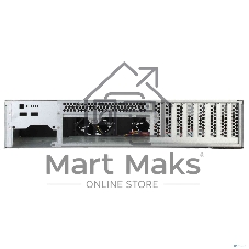 Корпус 2U Procase RU230-B-0 front/rear-access rack server case, черный, без блока питания, глубина 300мм, MB 12