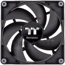 Комплект вентиляторов для корпуса Thermaltake CT140 (2 шт.) черный, 140 мм, 1500 об/мин, 30.5 дБ, 4 pin