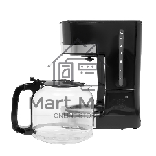 Кофеварка капельная Galaxy Line GL 0711 черный, исп. кофе - молотый, 1,8 л, 1100 Вт.