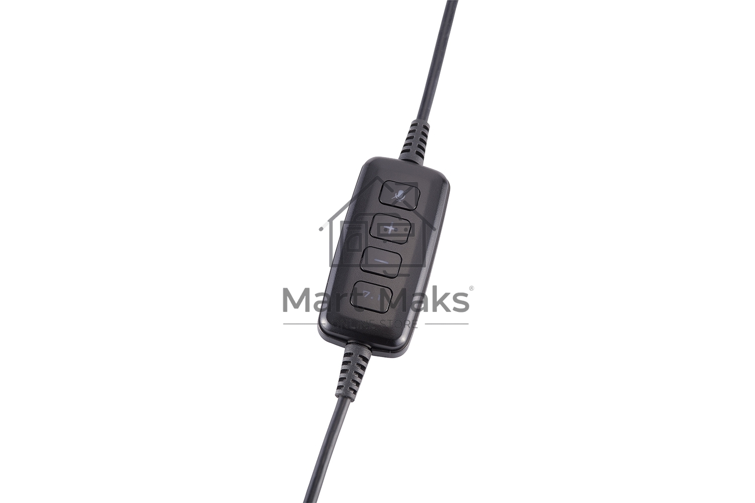 Игровые наушники чёрные Mad Catz F.R.E.Q. 4 (7.1, USB, RGB подсветка, 50 мм неодимовые магниты, 32 Ом, 20 ~ 20000 Гц, микрофон)