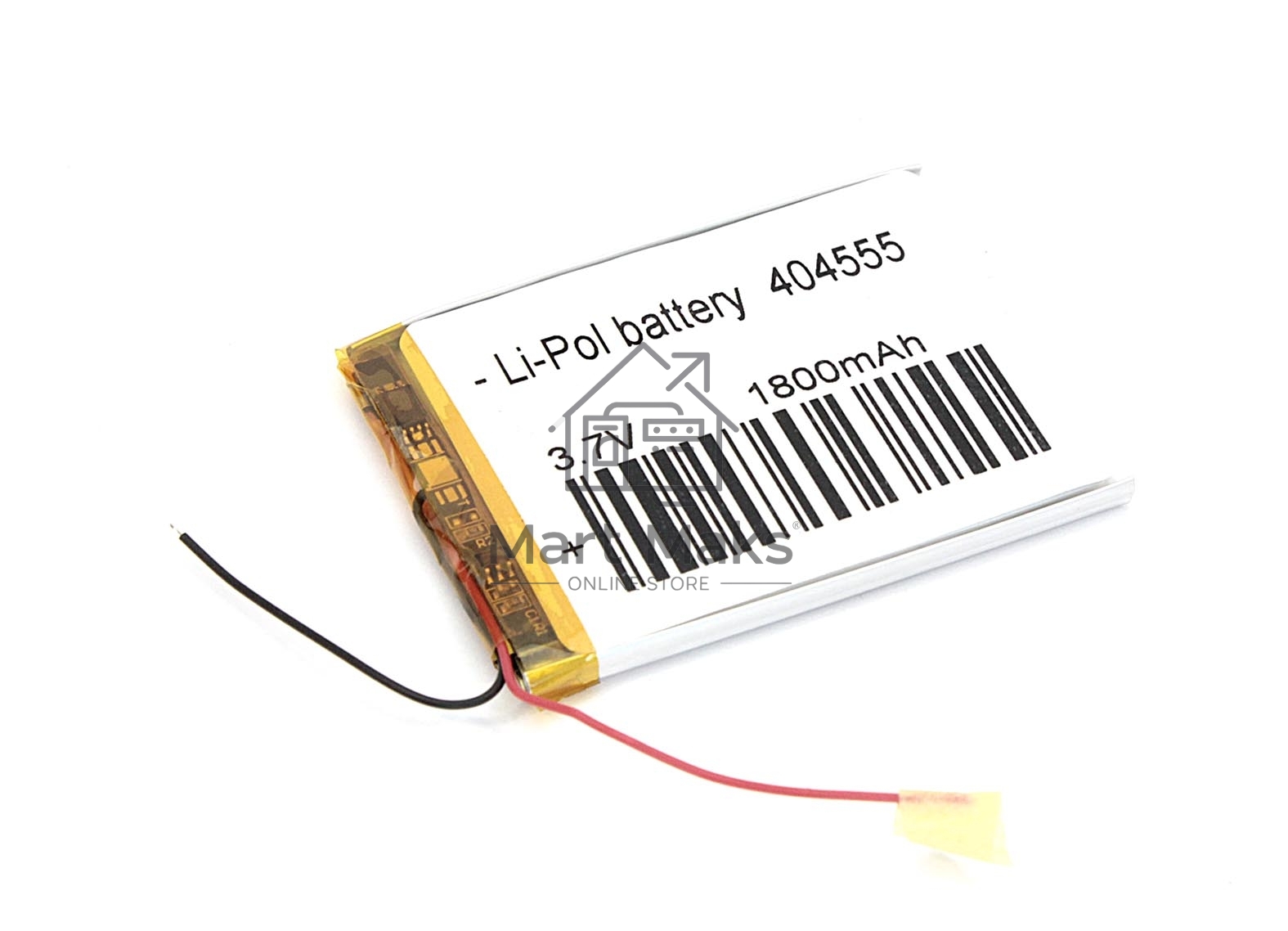 Аккумулятор Li-Pol (батарея) 4x45x55мм 2pin 3.7V/550mAh