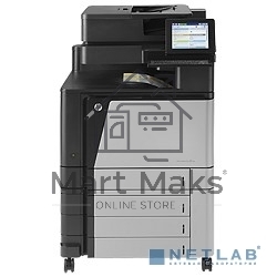 МФУ лазерный HP Color LaserJet Enterprise Flow M880z (A2W75A#B19), A3, цветной, печ. до 46 стр/мин., скан. до 70 стр/мин. (ч/б) 68 стр/мин. (цвет), 1200 x 1200 dpi (печать) 600x600dpi (скан.), USB, RJ-45