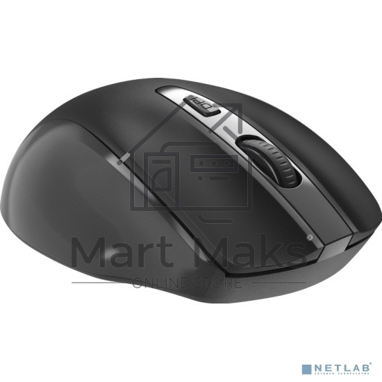 Мышь беспроводная Defender Prime MB-053 черный, 1600 dpi, радиоканал, USB, кнопки - 6