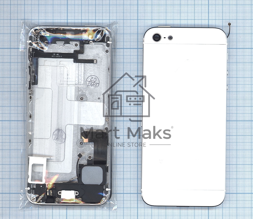 Задняя крышка для iPhone 5 белый